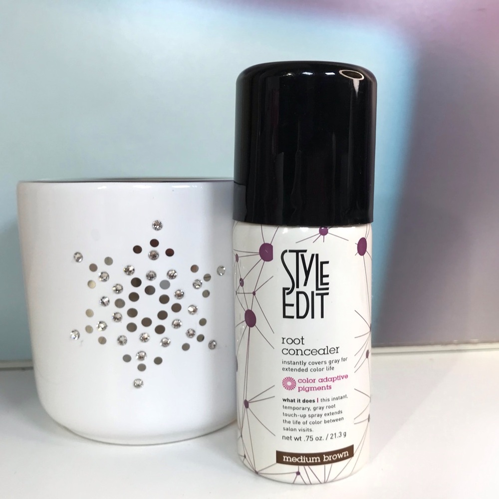 Style Edit Medium Brown Root Concealer Spray 21.3g *NEW!